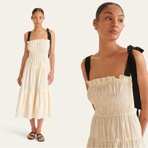 CIAO LUCIA Pirro dress in Cream